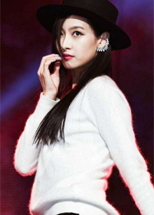 宋茜长发造型曝光