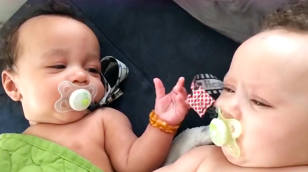 这么可爱的萌娃