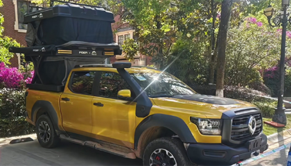 长城炮车主被电动帐篷卡脖身亡