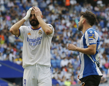 西班牙人2-1皇马