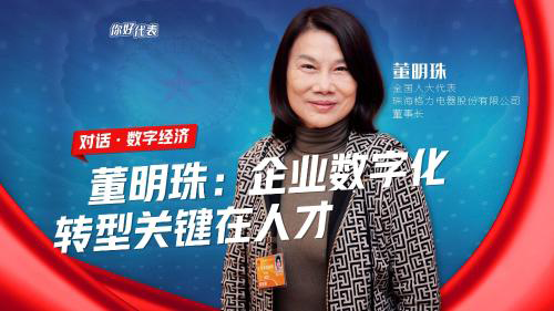 你好，代表｜董明珠