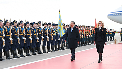 习近平离京赴莫斯科对俄罗斯进行国事访问并出席纪念苏联伟大卫国战争胜利80周年庆典