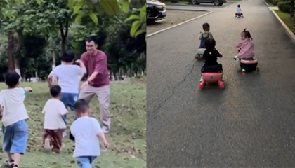 大学同学毕业后搬至同一小区