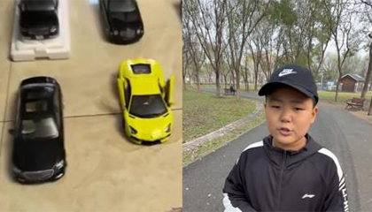 11岁小学生被称为“懂车弟”