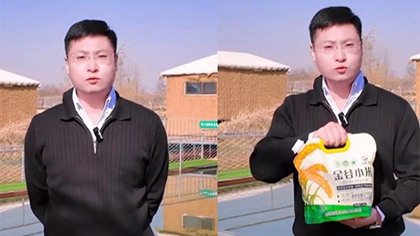 村支书网上卖谷物小米