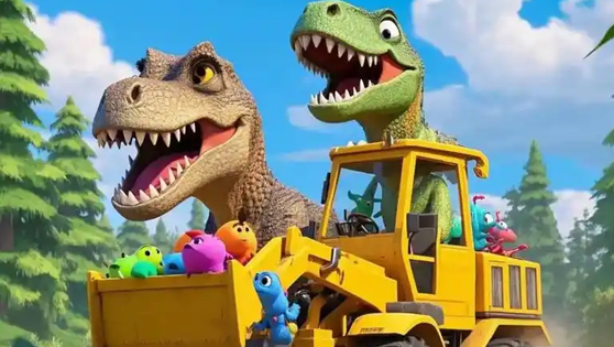 恐龙工程车合集