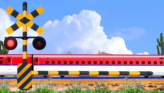 百变轨道小火车动画