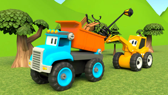 超级工程车施工