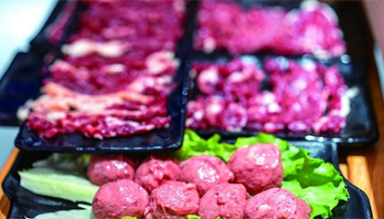 牛肉丸里加8%牛肉就行