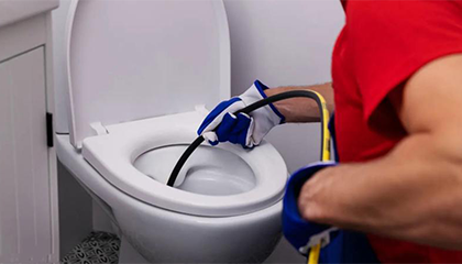 男子网上找人通厕所