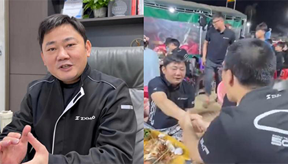 应届生在张雪面前求职