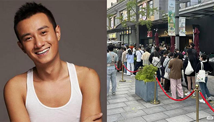 知名男演员开面馆